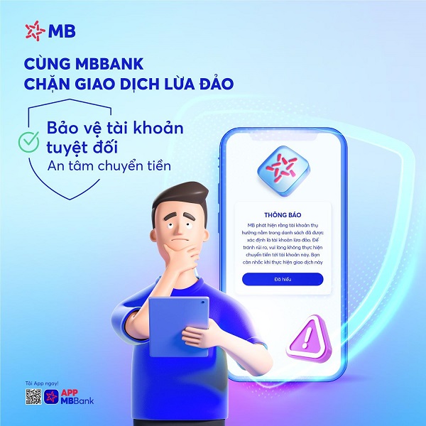 MB cho phép chủ thẻ tín dụng chủ động quản lý thông tin thẻ trên App MBBank. Ảnh: MB